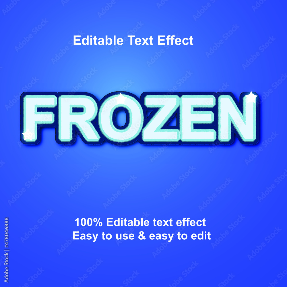 text effect frozen
text effect frozen