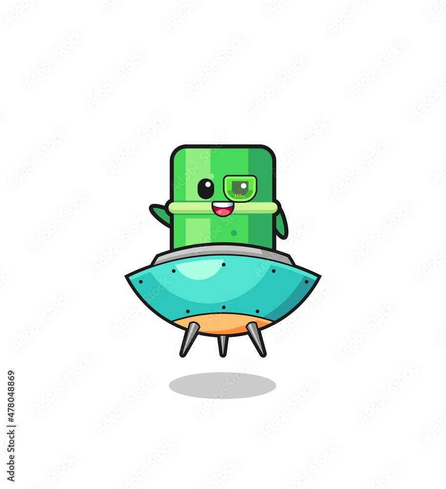 bamboo cartoon riding a future spaceship bamboo cartoon riding a future spaceship