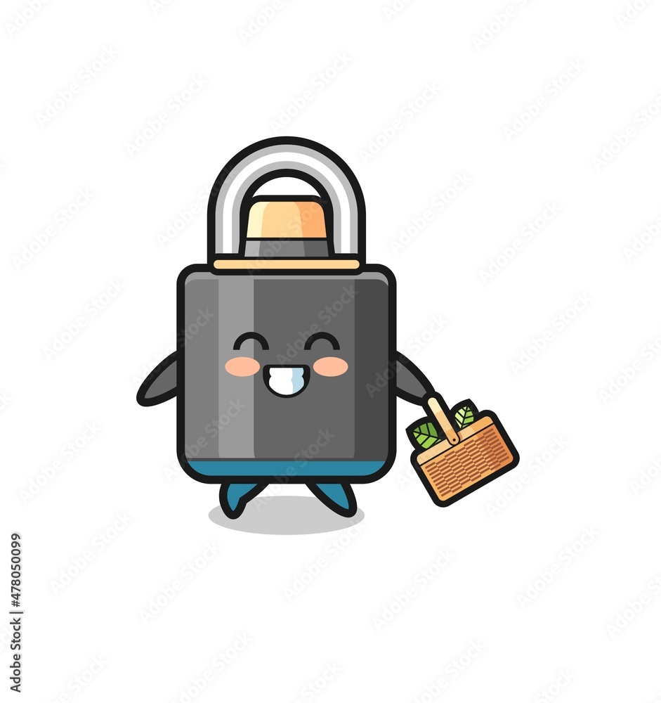 padlock herbalist character searching a herbal padlock herbalist character searching a herbal