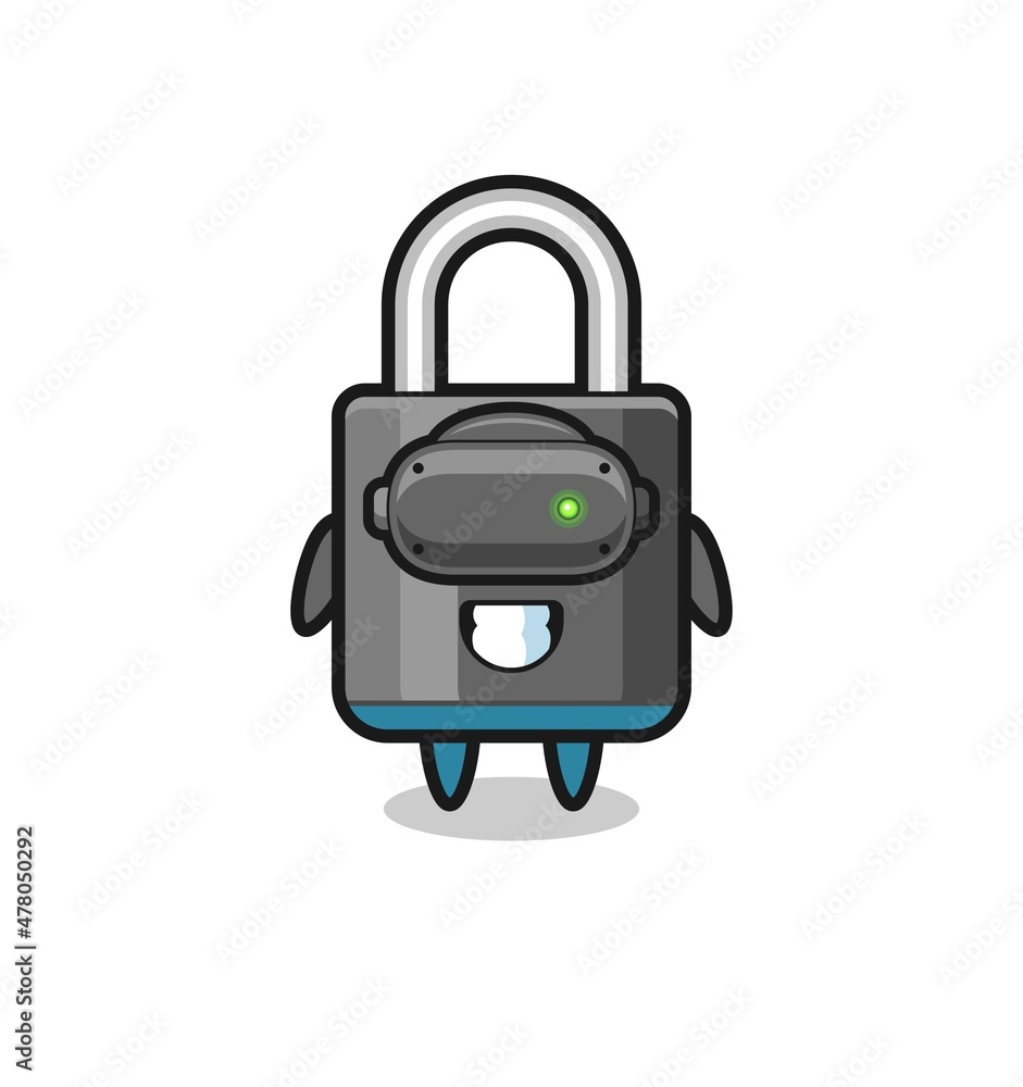 cute padlock using VR headset cute padlock using VR headset
