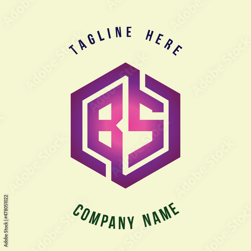 B5  lettering logo is simple, easy to understand and authoritative