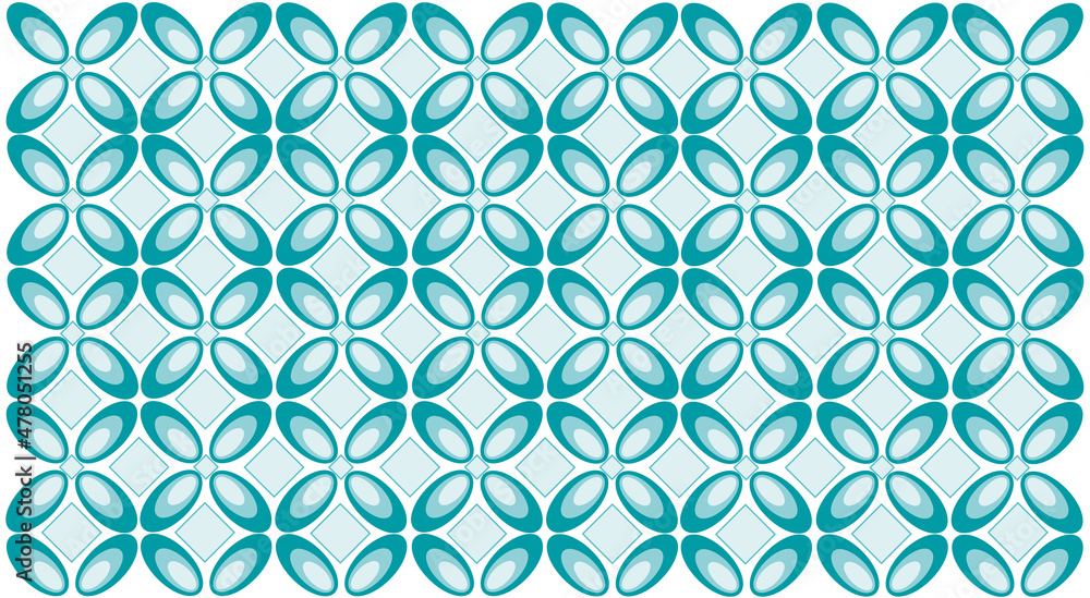 Fototapeta premium blue geometric pattern