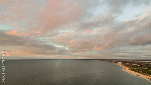 Drone shot of Busselton Coastline Western Australia