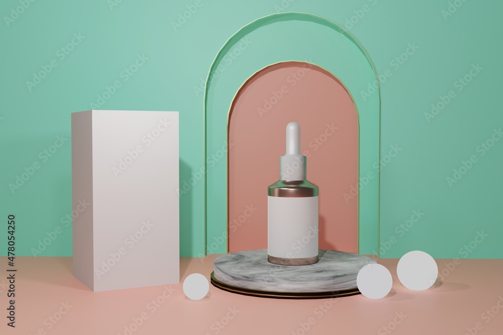 3D minimalist podium 3D minimalist podium