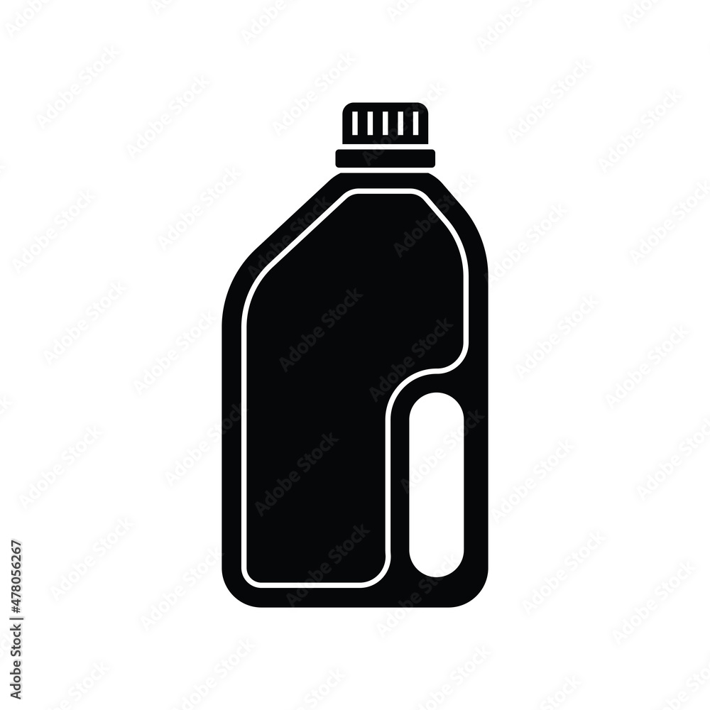 Detergent bottle icon design template vector isolated Detergent bottle icon design template vector isolated