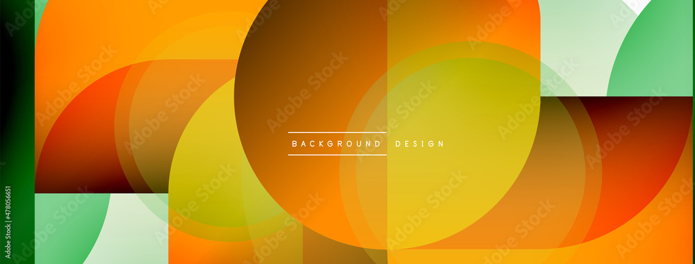 Creative geometric wallpaper. Minimal circle triangle and square line abstract background. Vector illustration for wallpaper banner background or landing page Creative geometric wallpaper. Minimal circle triangle and square line abstract background. Vector illustration for wallpaper banner background or landing page