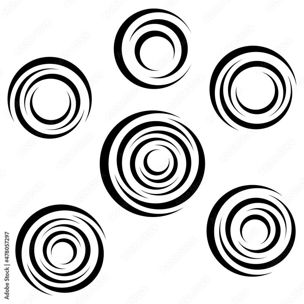 Modern abstract background. dots in circle. Round logo. Vector whirlwind symbol. Dot spin twist speed set . Wave tornado cyclone Modern abstract background. dots in circle. Round logo. Vector whirlwind symbol. Dot spin twist speed set . Wave tornado cyclone