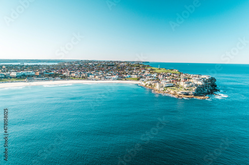 Drone Photo Of Bondi Beach (COVID-19) © Overflightstock