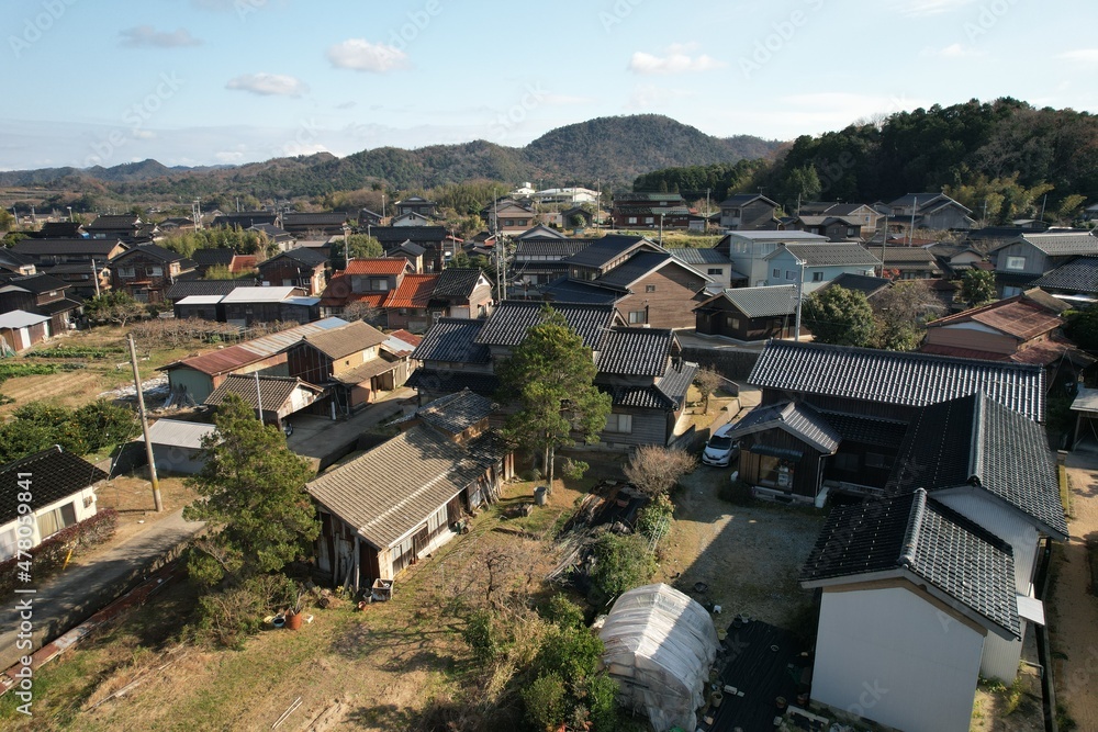 Fototapeta premium 京丹後市 長閑な集落