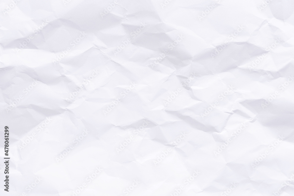 White crumpled paper texture background. White crumpled paper texture background.