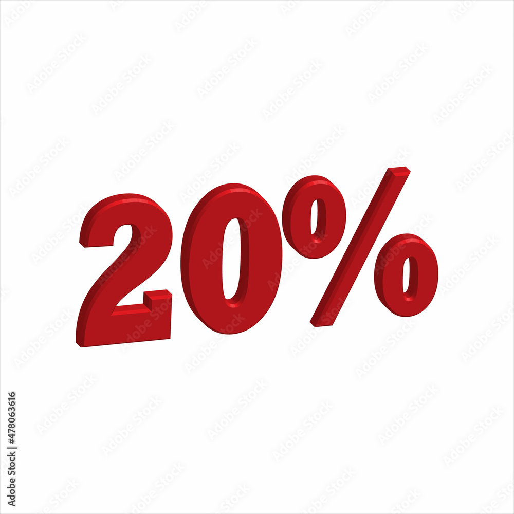 illustration of 3D Number for Discount from a font set with the background. illustration of 3D Number for Discount from a font set with the background.