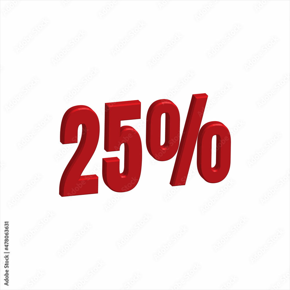 illustration of 3D Number for Discount from a font set with the background. illustration of 3D Number for Discount from a font set with the background.