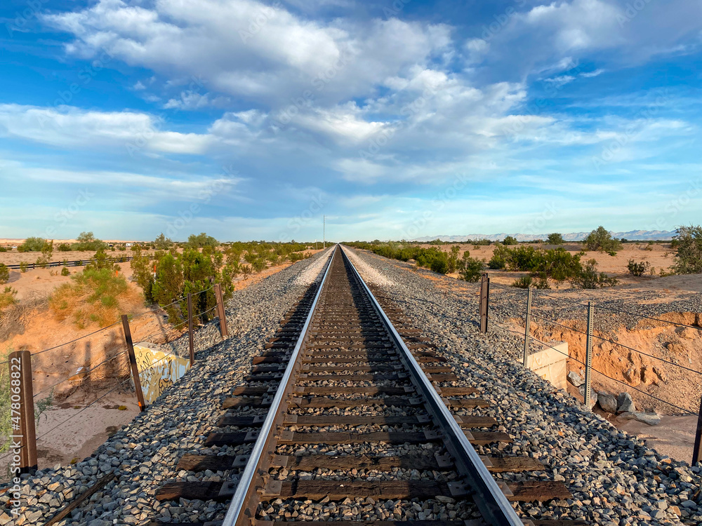 Railroad Train Tracks