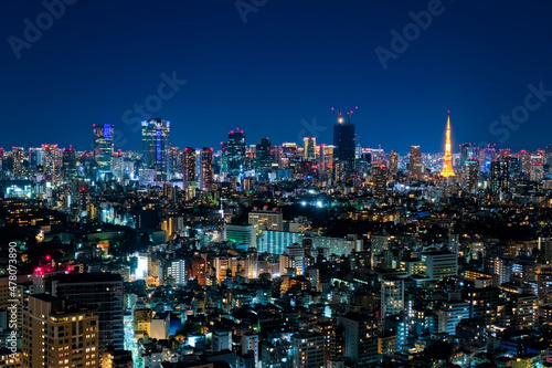 東京都 恵比寿ガーデンプレイスタワーからの夜景 六本木方面 © 健太 上田