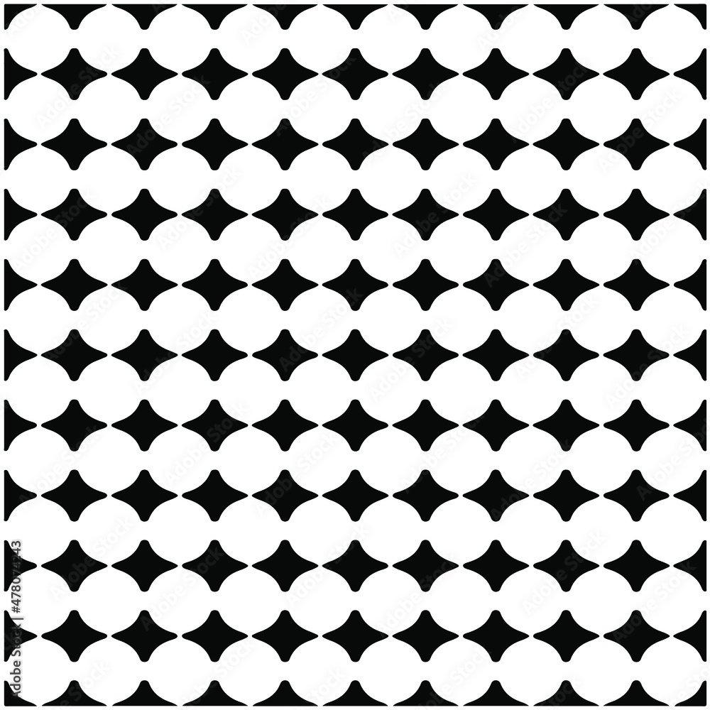 
 Seamless ethnic pattern color black and white.Can be used in fabric design for clothes, accessories; decorative paper, wrapping, background, wallpaper, Vector illustration.