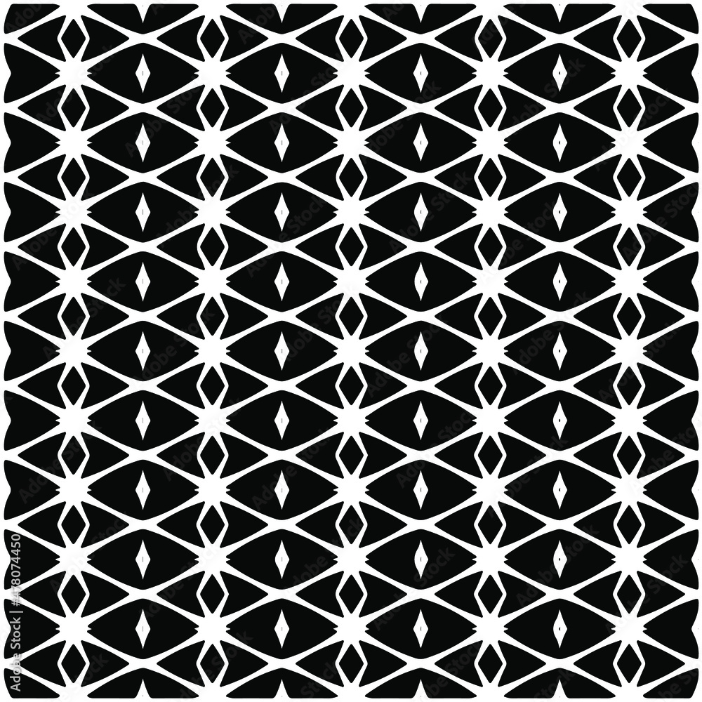 Seamless ethnic pattern color black and white.Can be used in fabric design for clothes, accessories; decorative paper, wrapping, background, wallpaper, Vector illustration.
Seamless ethnic pattern color black and white.Can be used in fabric design for clothes, accessories; decorative paper, wrapping, background, wallpaper, Vector illustration.