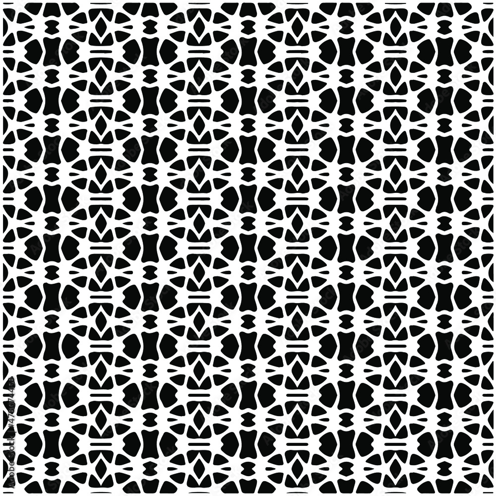 Seamless ethnic pattern color black and white.Can be used in fabric design for clothes, accessories; decorative paper, wrapping, background, wallpaper, Vector illustration.
Seamless ethnic pattern color black and white.Can be used in fabric design for clothes, accessories; decorative paper, wrapping, background, wallpaper, Vector illustration.