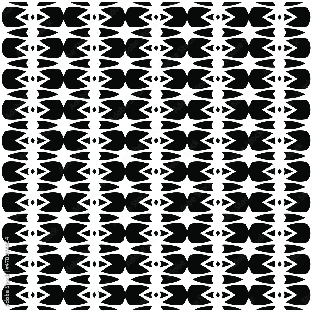 Seamless ethnic pattern color black and white.Can be used in fabric design for clothes, accessories; decorative paper, wrapping, background, wallpaper, Vector illustration.
Seamless ethnic pattern color black and white.Can be used in fabric design for clothes, accessories; decorative paper, wrapping, background, wallpaper, Vector illustration.