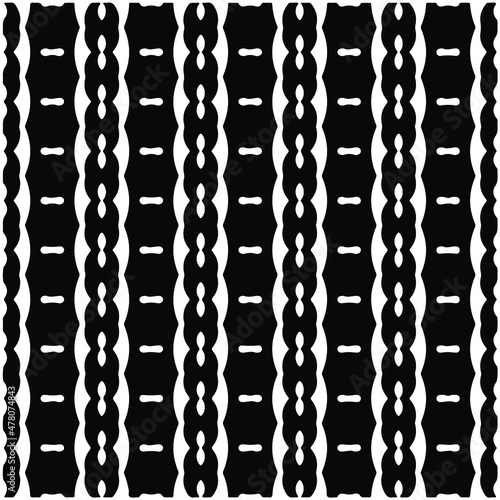  Seamless ethnic pattern color black and white.Can be used in fabric design for clothes, accessories; decorative paper, wrapping, background, wallpaper, Vector illustration.