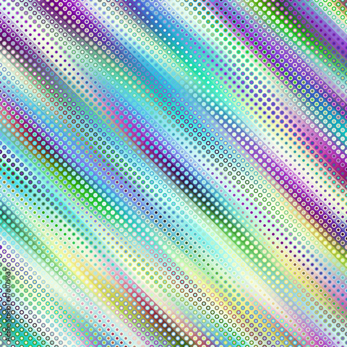 Geometric abstract polka dot pattern. Vector image.