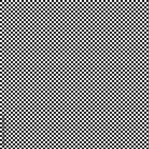 Drawing of black and white squares. Black and white square. Chess pattern. Game a checkers.