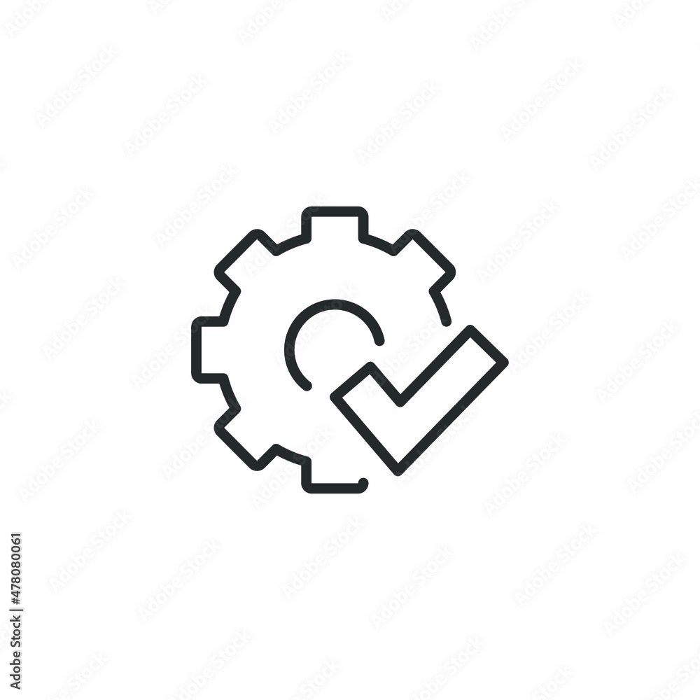 simple vector icon recommendation maker editable. isolated on white background. 