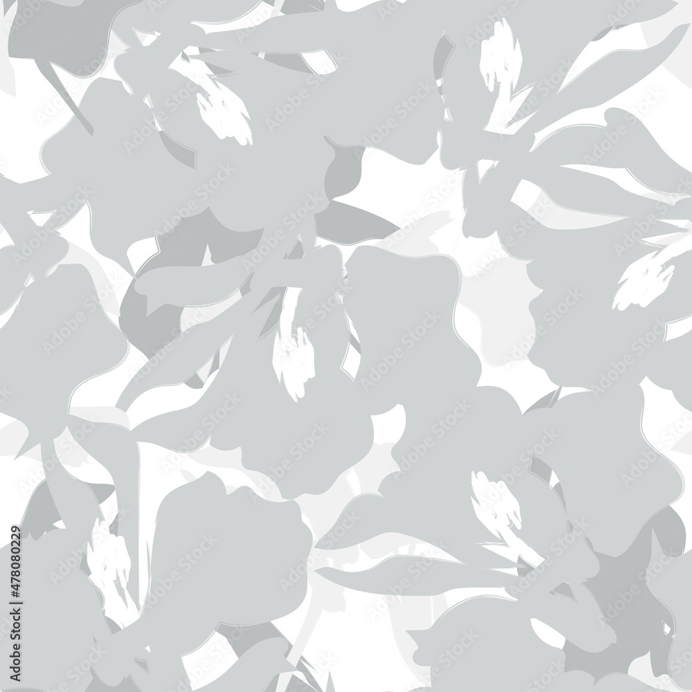 Floral Brush strokes Seamless Pattern Background Floral Brush strokes Seamless Pattern Background