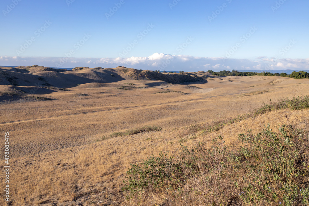 beautiful landscape at Laoag City Sand dunes