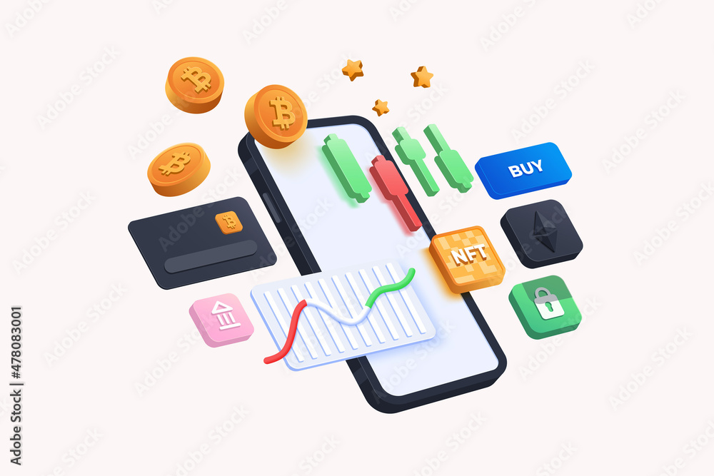 Crypto Coins, hand trading NFT non fungible token for crypto art on white background ethereum based in blockchain technology and disruptive monetization in collectibles market. 3d Vector illustration Crypto Coins, hand trading NFT non fungible token for crypto art on white background ethereum based in blockchain technology and disruptive monetization in collectibles market. 3d Vector illustration