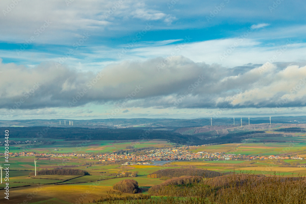 Winterwanderung durch die schöne Vorderrhön bei Mansbach - Hessen Winterwanderung durch die schöne Vorderrhön bei Mansbach - Hessen