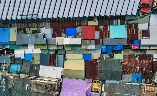 Photography Maeklong Train Market, Talad Rom Hub, Ratchaburi, Thailand