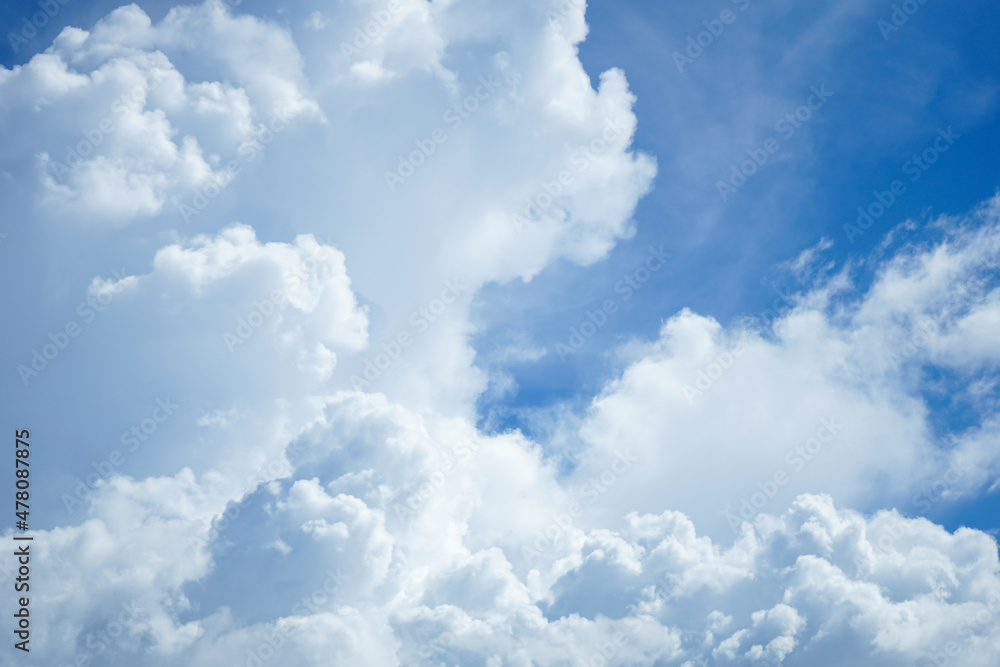 Obraz premium blue sky with clouds
