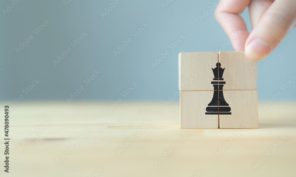 Fotografie Success business strategy concept