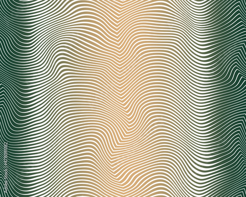 Abstract Wavy Zig Zag Liquid Stripes Seamless Pattern Trendy Stylish Color Gradients Fashion Design