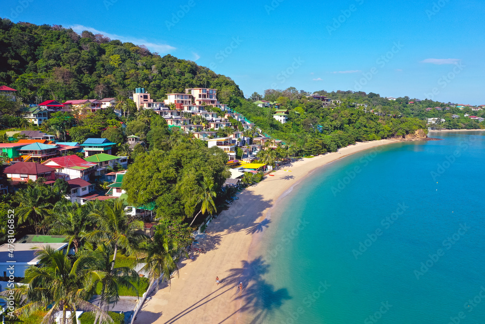 Aoyon beach in east of Phuket island, in Thailand