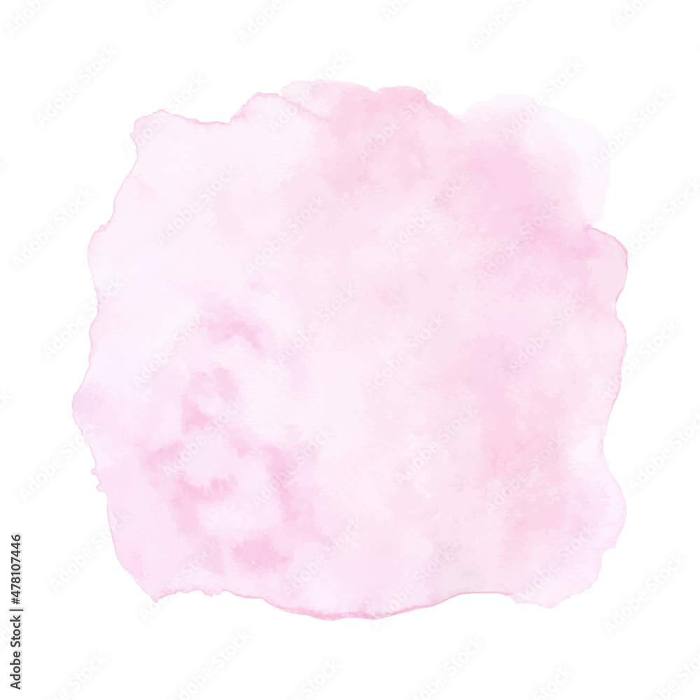 Abstract watercolor light pink paint texture on white background Abstract watercolor light pink paint texture on white background