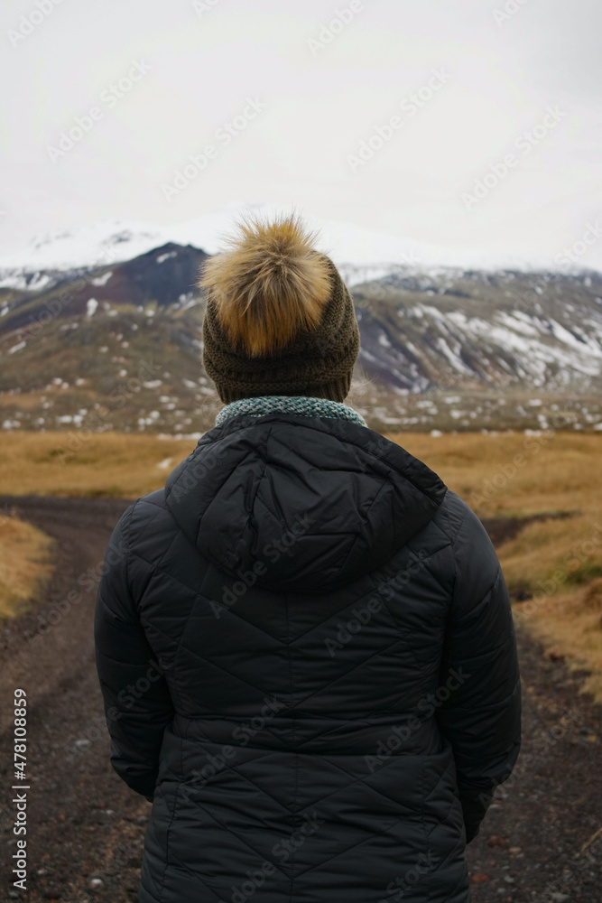 Tourist in Iceland