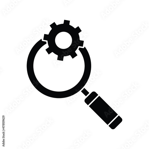 Foto Configuration Vector icon which is suitable for commercial work and easily modif