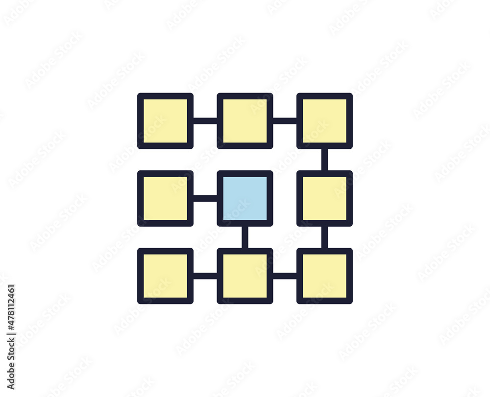 Algorithm premium line icon. Simple high quality pictogram. Modern outline style icons. Stroke vector illustration on a white background. Algorithm premium line icon. Simple high quality pictogram. Modern outline style icons. Stroke vector illustration on a white background.