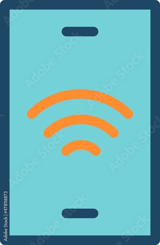 Smartphone Flat Vector Icon Design