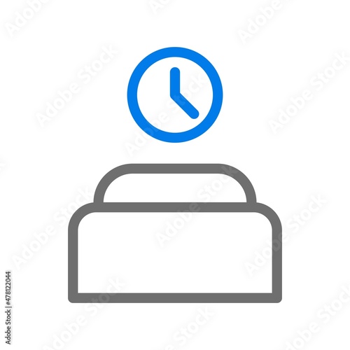 Insomina Line Blue Vector Icon Design