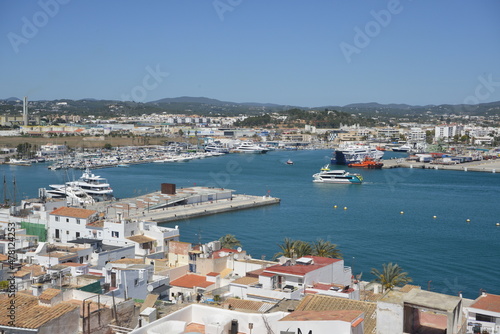 Port of the city Ibiza © danieldefotograaf