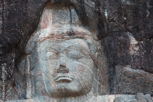 Carving on Sri Lanka