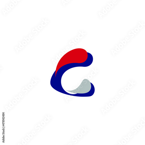 Letter C logo in abstract, modern and simple style Free Download Letter C logo in abstract, modern and simple style - GFXLoad