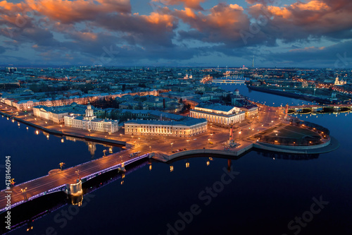 Fotografie, Tablou Saint Petersburg evening
