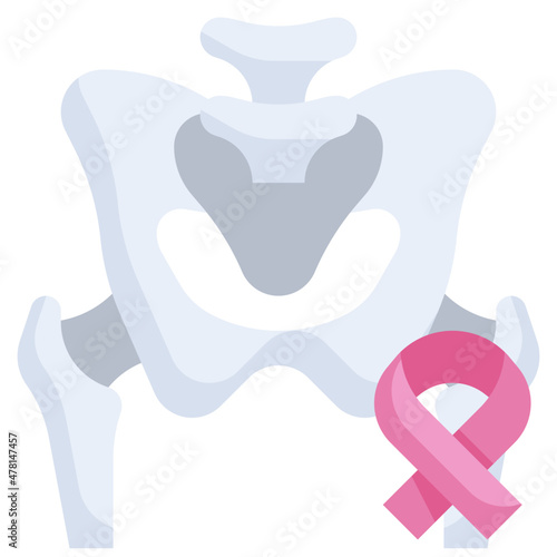 BONE flat icon