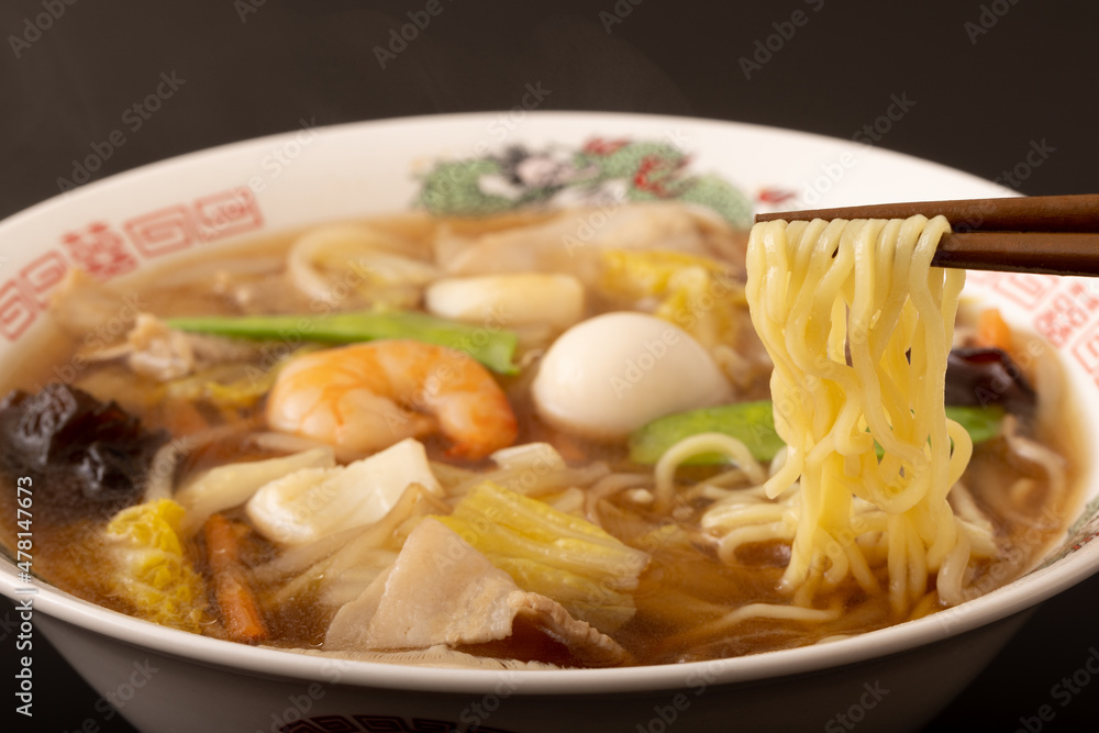 五目ラーメン (五目あんかけラーメン) 五目ラーメン (五目あんかけラーメン)