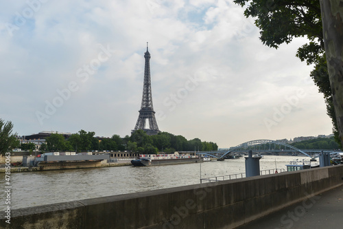 The Seine Embankment in Paris. © sergunt