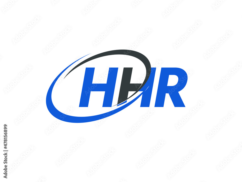 HHR letter creative modern elegant swoosh logo design HHR letter creative modern elegant swoosh logo design
