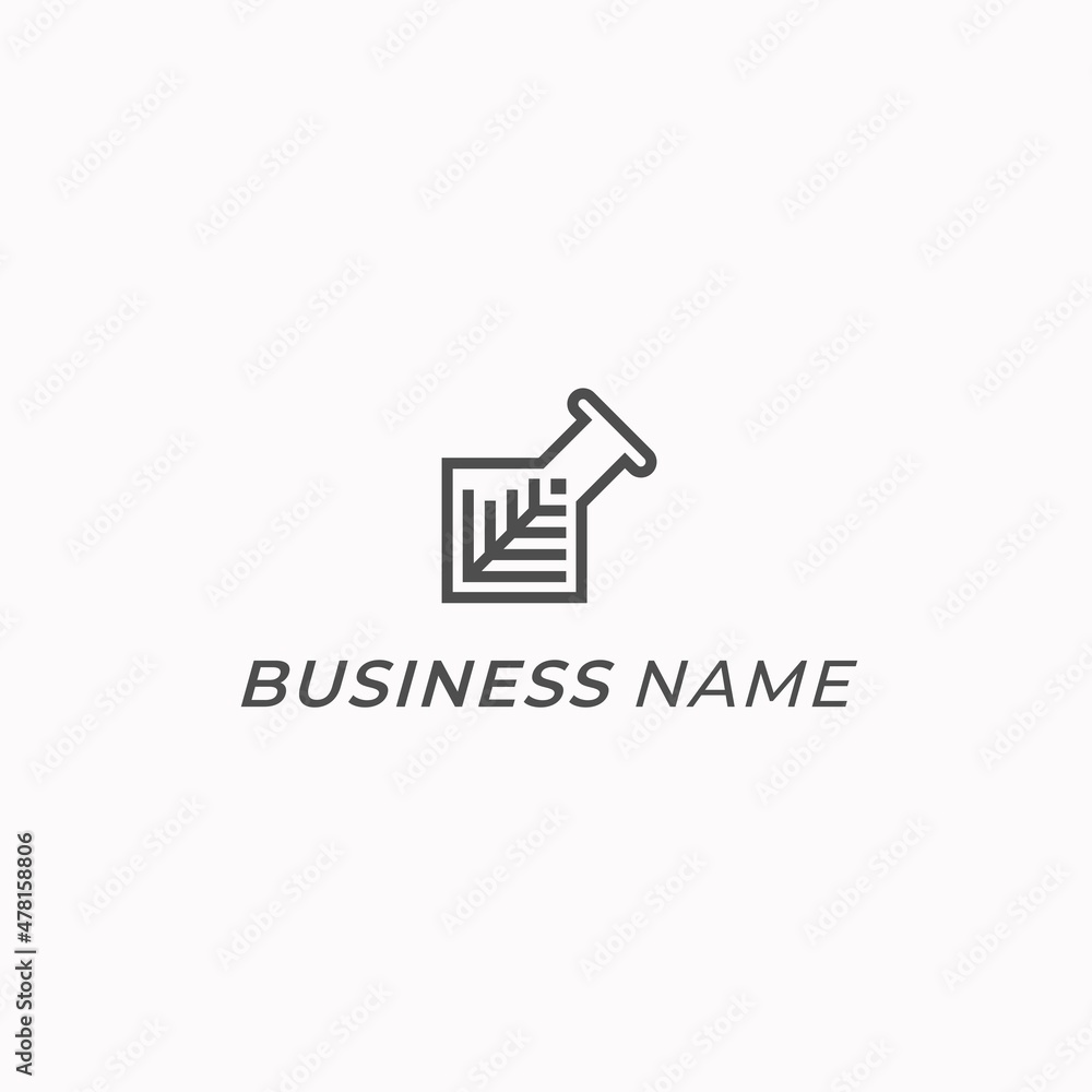 logo combine lab bottle and leaf logo combine lab bottle and leaf